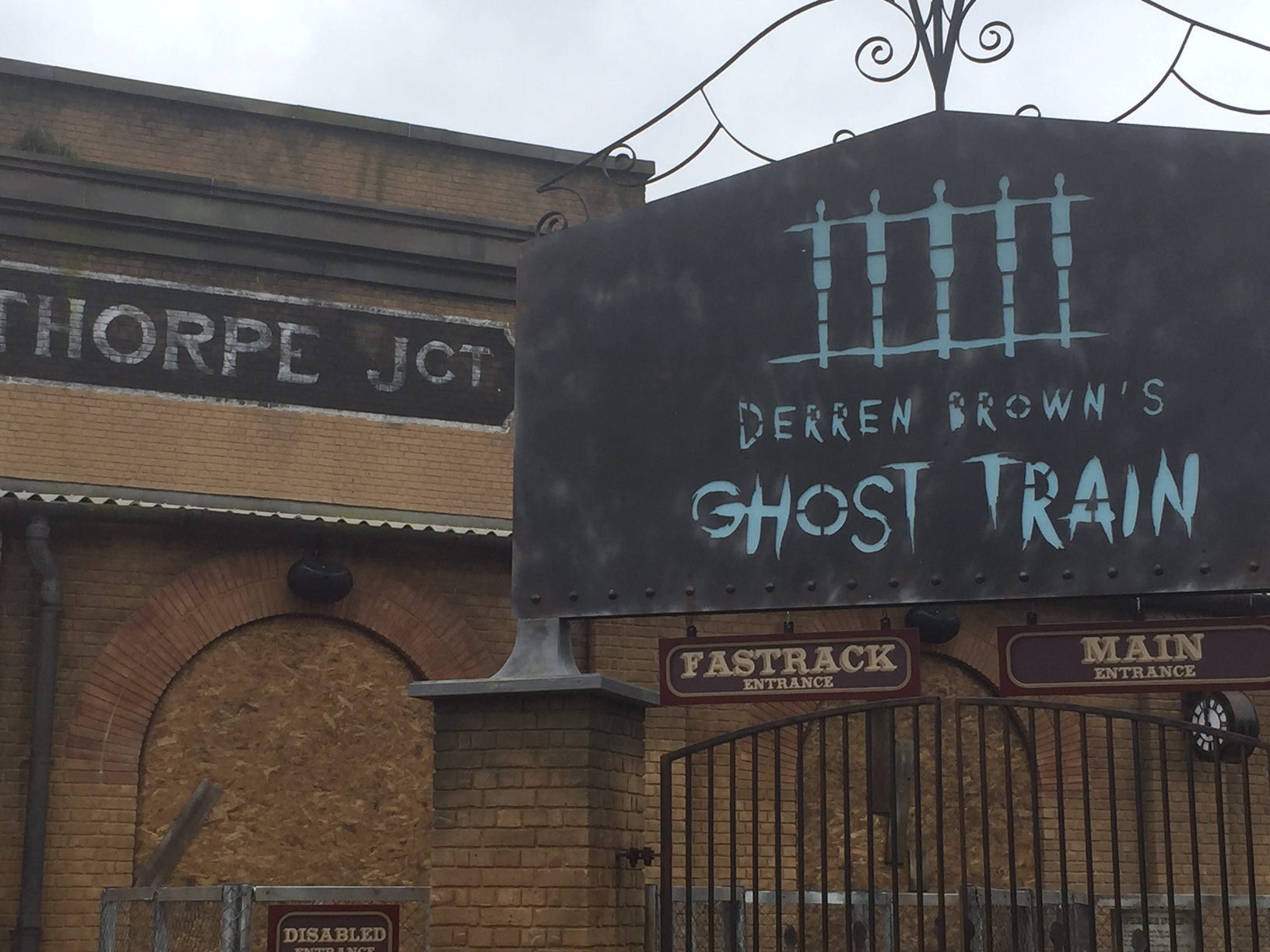 Derren Brown’s Ghost Train, Thorpe Park