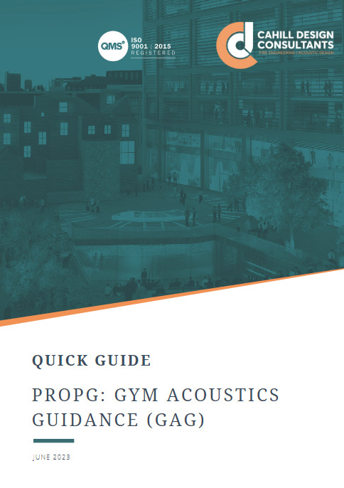 ProPG: Gym Acoustics Guidance - Quick Guide